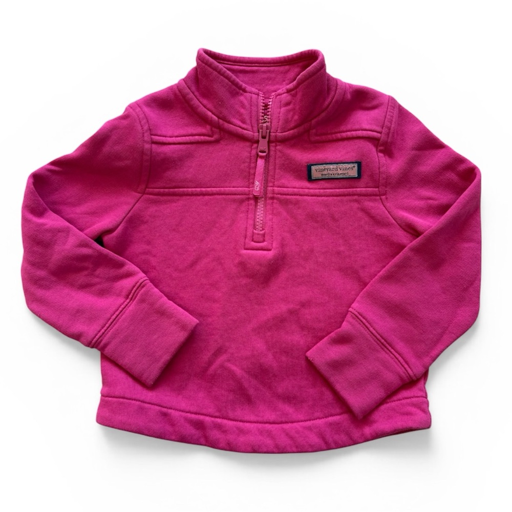 Vineyard Vines Berry Pink Toddler The Shep Shirt Pullover Sweatshirt size 3T